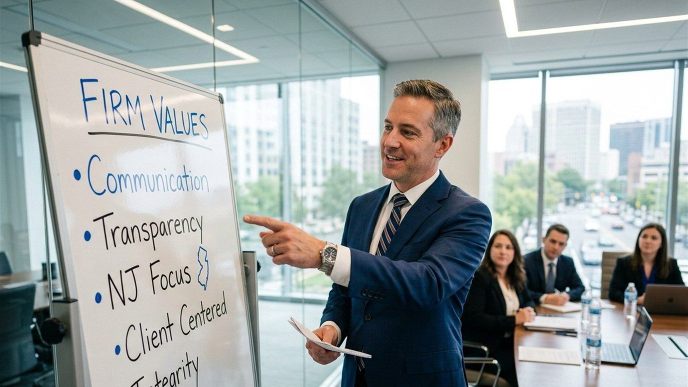 Firm values discussion focused on communication and equal access
