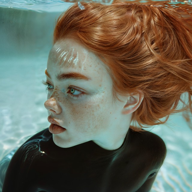 Submerged swimmer illustrating near-drowning losses and medical harm