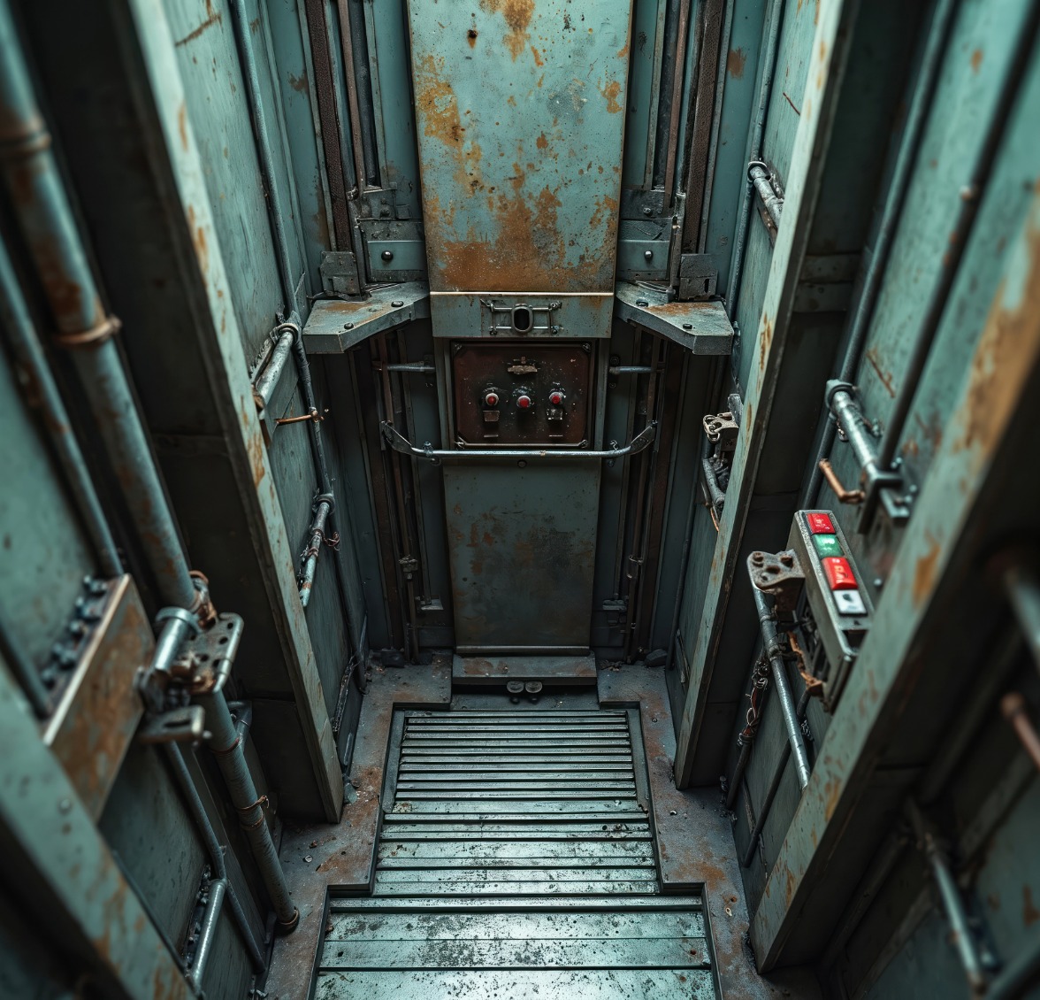 The Mechanics of an Escalator and Elevator Crash