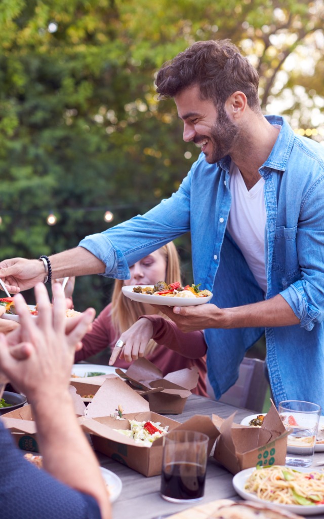 Backyard gathering where social host liability questions may arise