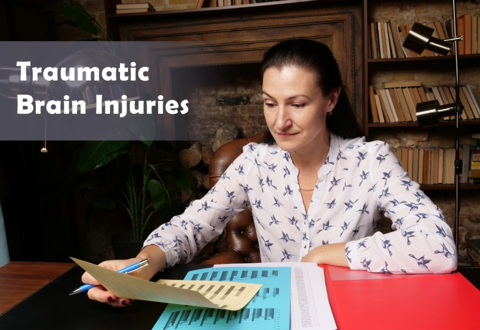 Document review for a traumatic brain injury matter