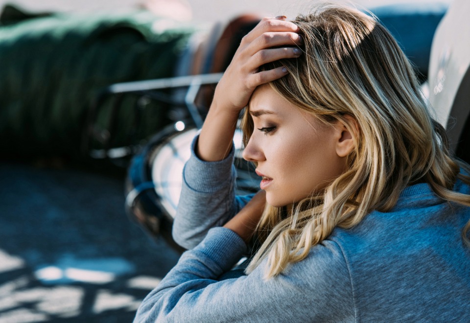Injured driver with car accident questions