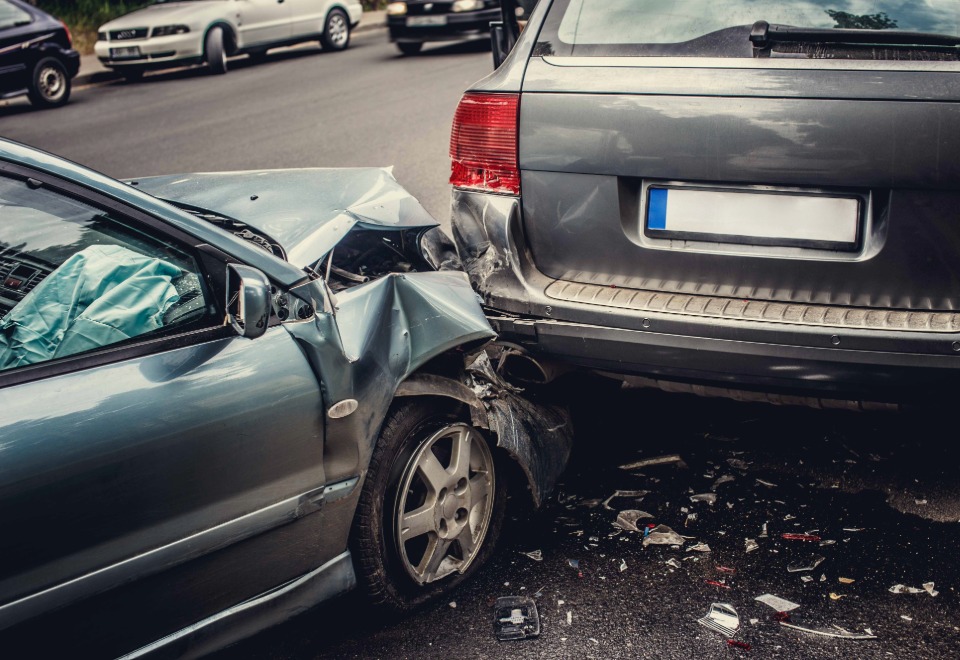 Car insurance paperwork after an accident