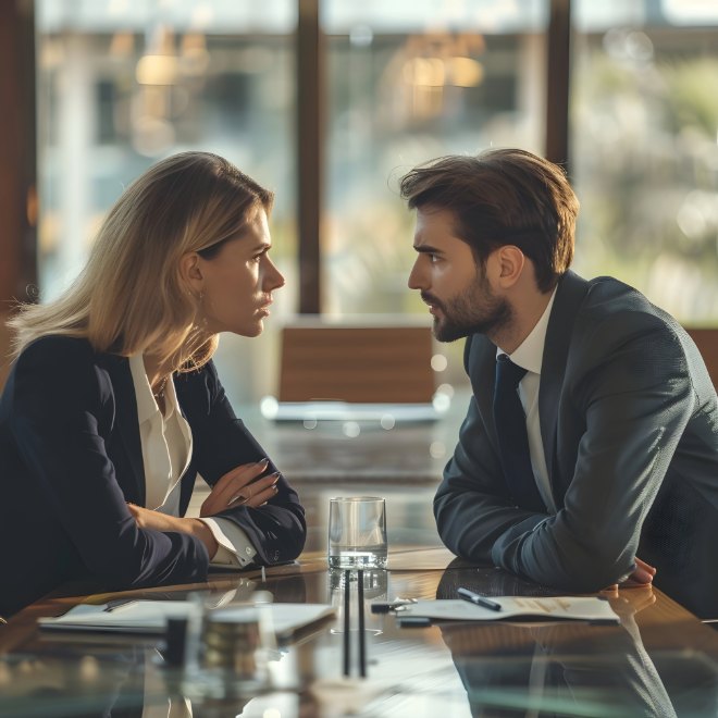 Attorney and client reviewing a public entity injury claim
