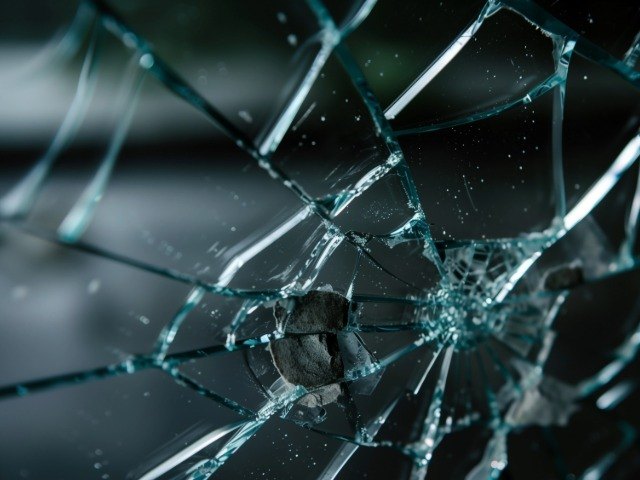 Cracked windshield crash evidence that must be preserved quickly